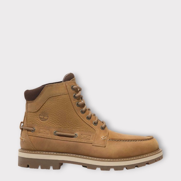Timberland Men's Britton Road Mid Lace Boot in Wheat Nubuck. TB0A697H EN1 - Picture 1 of 6